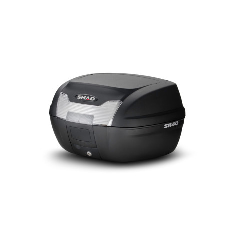 Top Case SHAD SH40 Noir 40 Litres pour Motocyclette