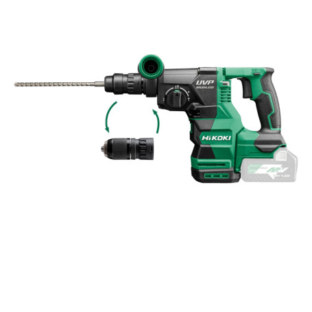 Marteau Perforateur Burineur HIKOKI DH3628DC 36V Sans Fil SDS-plus