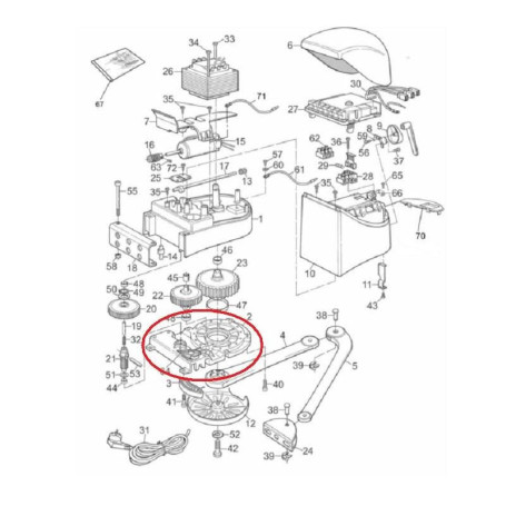 Support Bas Moteur en Aluminium SOJAM - Remplacement Durable