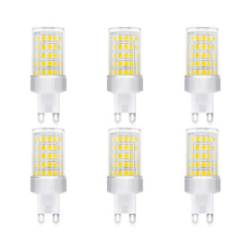Ampoules LED G9 ENGEYA 10W - Économie d'Énergie, Blanc Froid 6000K, Lot de 6