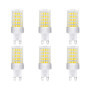Ampoules LED G9 ENGEYA 10W - Économie d'Énergie, Blanc Froid 6000K, Lot de 6