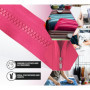 Fermeture Éclair Rose Magenta - Pack de 10 - 210mm
