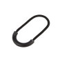 Pack de 10 Tirettes de Fermeture à Glissière Noires avec Cordon Antidérapant