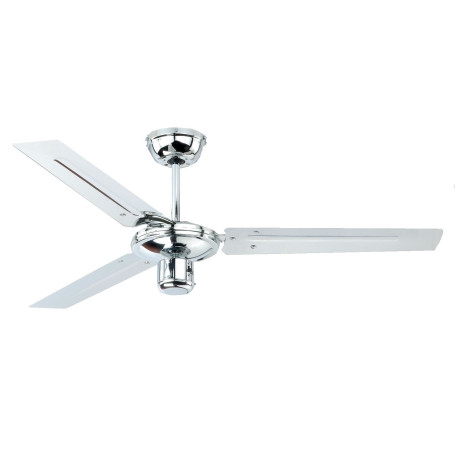 Ventilateur de Plafond Zephyr AireRyder - Commande par Tirette, Chrome, 122 cm