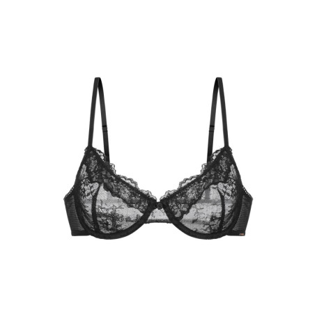 Soutien-Gorge DORINA Origins en Dentelle Noire avec Armatures Ajustables