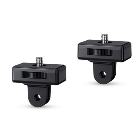 JJC Lot de 2 Adaptateurs de Montage pour Trépied - Compatibles GoPro et Caméras d'Action