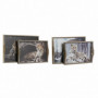 Plateau DKD Home Decor (2 pcs) (40 x 30 x 6 cm) 60,99 €