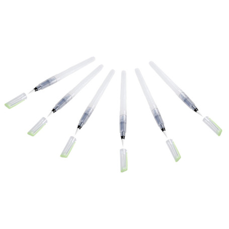 Lot de 6 pinceaux à réservoir Fill’It pour aquarelle et acrylique