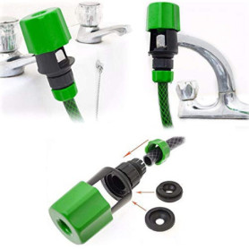 Adaptateur de Robinet de Cuisine TOOLSTAR pour Tuyau d'Arrosage