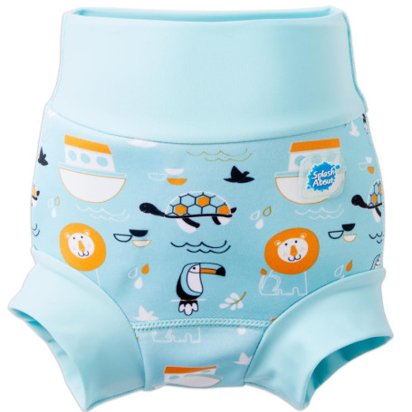 Couches de Natation Réutilisables Happy Nappy Bleu Clair 1-2 ans
