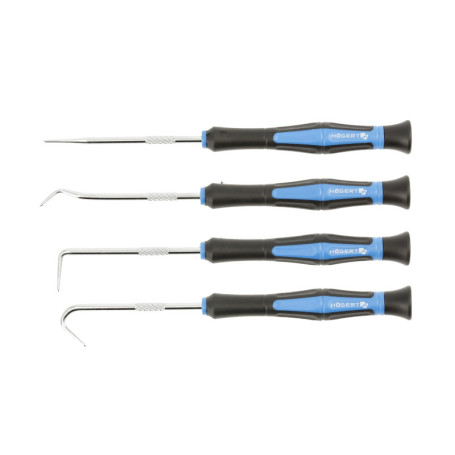 Högert Technik Set de 4 Crochets avec Poignée en Acier au Carbone