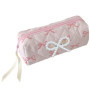 Trousse à Crayons Esthétique en Tissu Rose - Arrderly