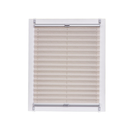 Store Plissé Sunlines Argent Gris - Protection Solaire Élégante 95x150 cm