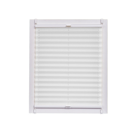 Store Plissé Sunlines Blanc 140 x 150 cm - Élégance et Protection Solaire