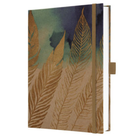 Carnet de Notes Jolie Pure Feathers - A5 Ligné avec Couverture Rigide