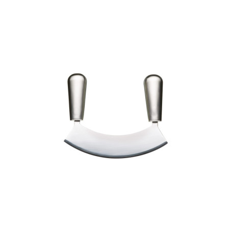 Hachoir demi-lune en inox 18 cm Master Class Acero