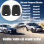 Coque de Clé Télécommande pour Citroën et Peugeot - 2 Boutons, Installation Facile