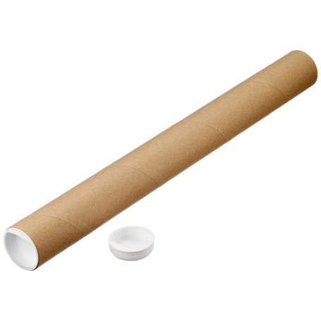 Tube Porte-documents Noir Q-Connect 974316 - 100% Recyclé