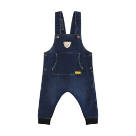 Salopette en Jean Bleu Indigo pour Bébé - Steiff 24 Mois