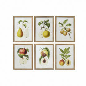 Cadre DKD Home Decor Moderne Fruits (6 Unités) (45 x 2 x 60 cm) 309,99 €