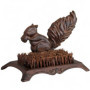 Brosse à Bottes Écureuil en Fonte Marron Antique - Fallen Fruits