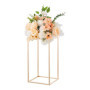 Support Floral Doré pour Mariage - Lot de 10 Présentoirs Élégants