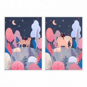 Cadre DKD Home Decor Arbres (53 x 4,3 x 73 cm) (2 Unités) 96,99 €