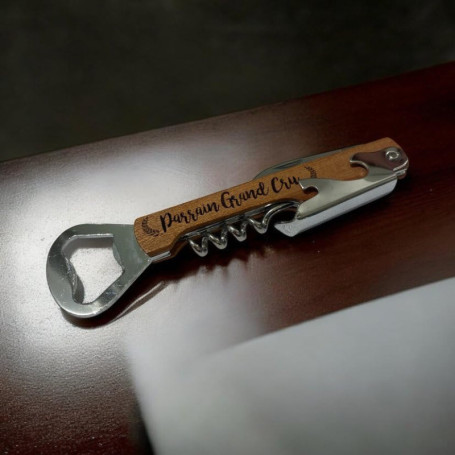Ouvre-bouteille personnalisé Parrain Grand Cru - Cadeau idéal
