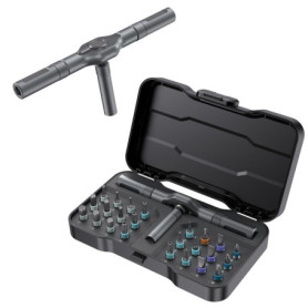 Set de Tournevis de Précision 24 en 1 avec Boîte de Rangement