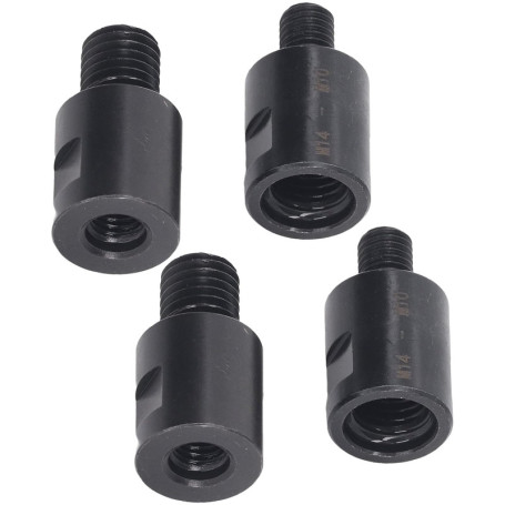Lot de 4 adaptateurs M10/M14 pour meuleuse d'angle