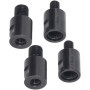 Lot de 4 adaptateurs M10/M14 pour meuleuse d'angle