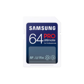 Samsung Pro Ultimate Carte SD 64 Go avec Lecteur USB - UHS-I U3 pour Vidéo 4K