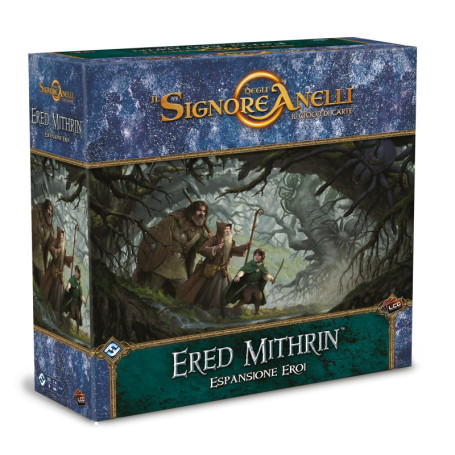 Asmodee - Le Seigneur des Anneaux : Ered Mithrin, Extension Héros pour Jeu de Cartes
