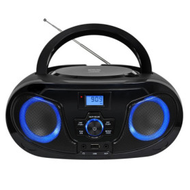 Lecteur CD Portable Silva Schneider MPC 25.7 BT avec Bluetooth et Radio FM