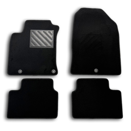Tapis de sol antidérapant pour Kia Ceed et Pro Cee'd 2018-2020