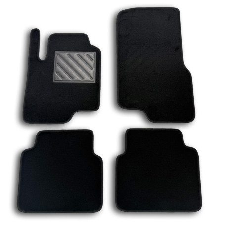 Tapis de sol sur mesure pour Smart ForFour W454 (2004-2006) en caoutchouc renforcé