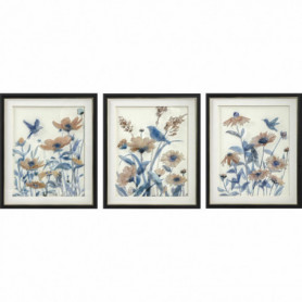 Cadre DKD Home Decor Fleurs (50 x 2 x 60 cm) 179,99 €