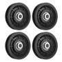 Ensemble de 4 Roues de Poulie Universelles en Aluminium pour Fitness