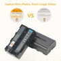 Pack de 2 Batteries Li-ion DSTE pour Sony NP-F550 et Compatibles