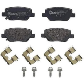 Plaquettes de Frein Arrière Brembo P 23 179 avec Indicateur d'Usure