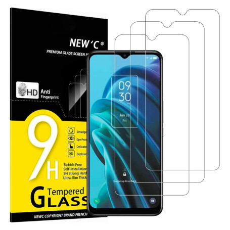 Pack de 3 Verres Trempés Ultra Résistants pour TCL 30 XE 5G - Protection Écran HD
