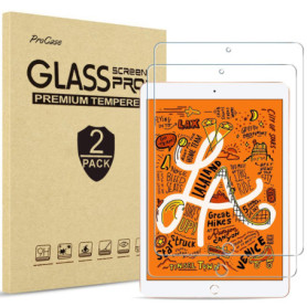 ProCase Lot de 2 Films en Verre Trempé pour iPad Mini 4 et 5 - Protection Anti Rayures