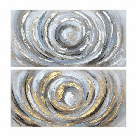 Cadre DKD Home Decor Abstrait (100 x 3 x 50 cm) (2 pcs) 89,99 €