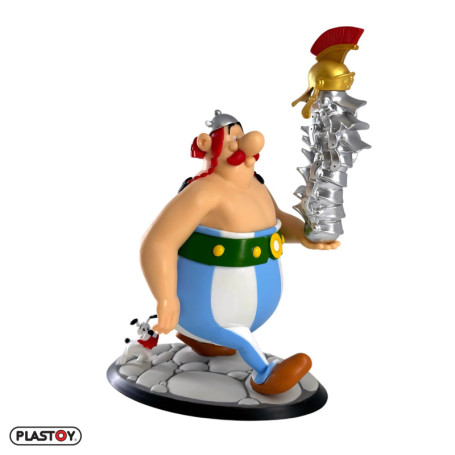 Figurine Obélix XL avec Idéfix - Plastoy