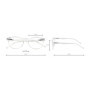 Lunettes de Lecture Prontoleggo Beauty Transparent +1,00 Dioptrie