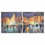 Cadre DKD Home Decor (80 x 3 x 80 cm) (2 pcs) 97,99 €