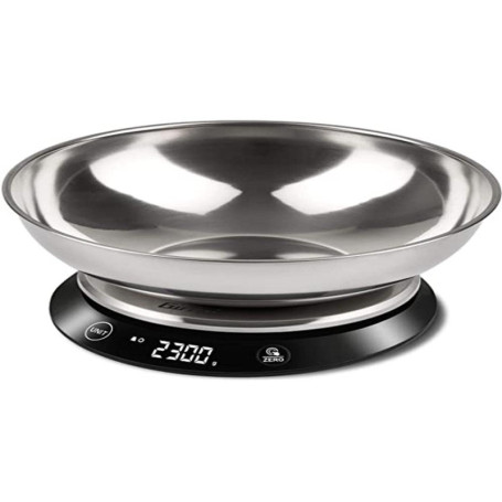 Balance de Cuisine Électronique Girmi PS84 en Acier Inoxydable