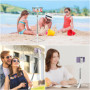 Trépied Selfie Portable 101 CM avec Télécommande et Support Amovible