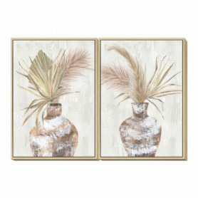 Cadre DKD Home Decor Vase (70 x 4 x 100 cm) (2 pcs) 179,99 €