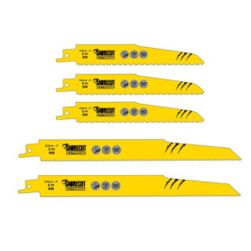 Lot de 5 Lames de Scie Sabre SabreCut - Compatibles Bosch et Dewalt